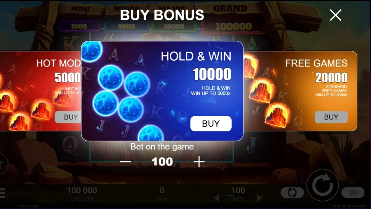 Big Wild Buffalo 2 slot machine interface na nagpapakita ng mga simbolo ng wildlife at buffalo multipliers.