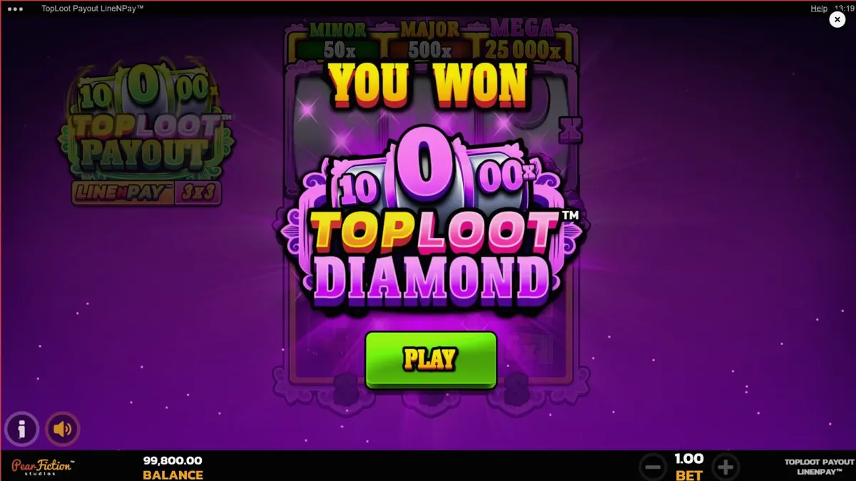 TopLoot Payout LineNPay slot reels na puno ng ginto at hiyas